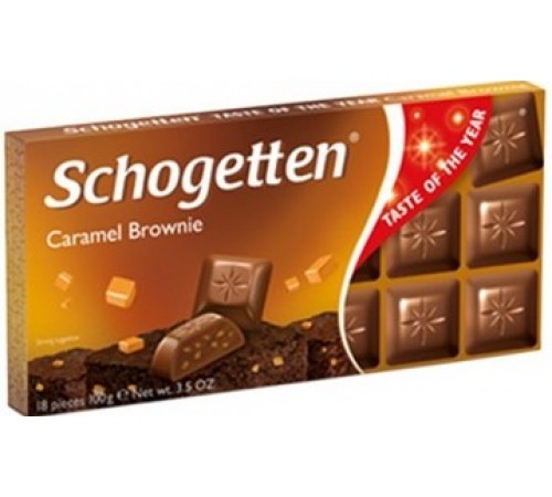 Шоколад Карамель Брауни 100гр SHOGETTEN