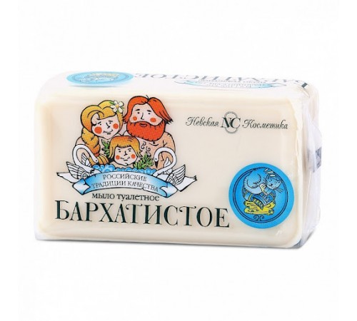Мыло Бархатистое Невская косметика 140гр