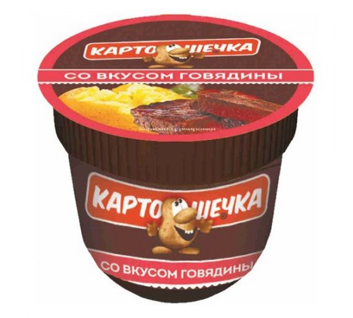 Пюре картофельное Говядина Картошечка 41г