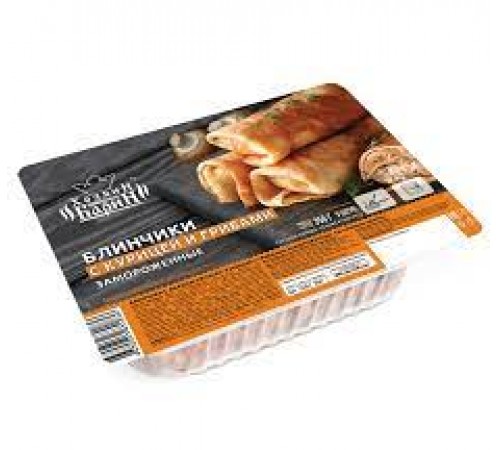 Блины с курицей и грибами Хозяин Барин 350 гр