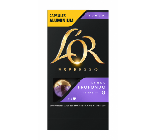 Кофе молотый капсульный 8  LoR Espresso 52гр