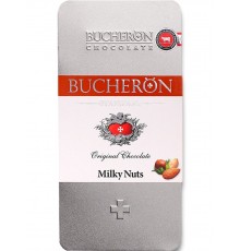Шоколад молочный с орехами к/к Бушерон 85гр