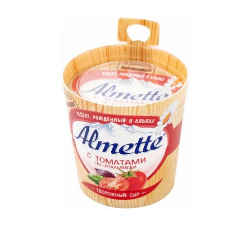 Сыр творожный с вялеными томатами Альмете 150гр