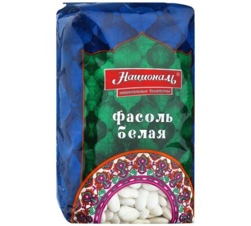Фасоль белая Националь 450г
