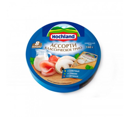 Сыр Хохланд ассорти мясное 50% 140г

