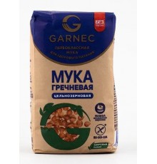 Мука гречневая цельнозерновая Гарнец 500гр