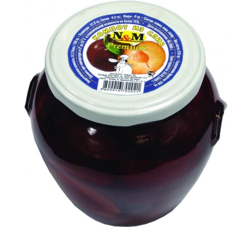Компот из слив  570 г
