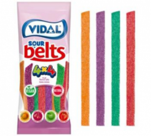 Мармелад Ремень кислый Vidal 90гр