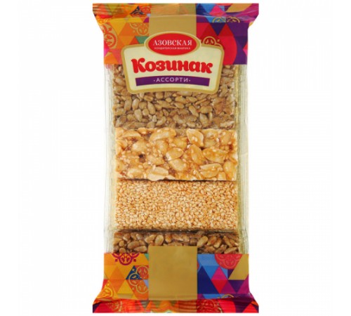 Козинак ассорти Азовская кондитерская фабрика  280г
