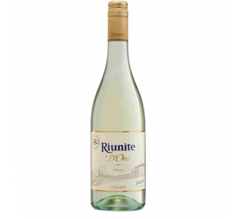 Игристое вино Рубиконе Риуните Д'Оро белое п/сл 0,75 л 8%