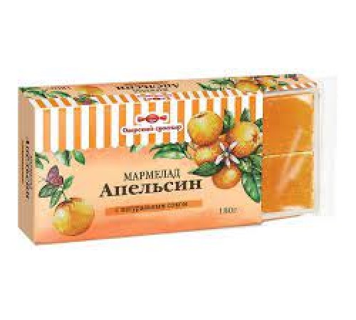 Мармелад желейный Апельсин Озерский сувенир 180гр