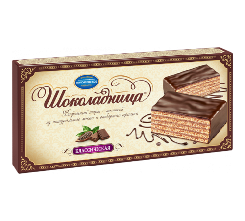 Торт вафельный классический Шоколадница 240гр