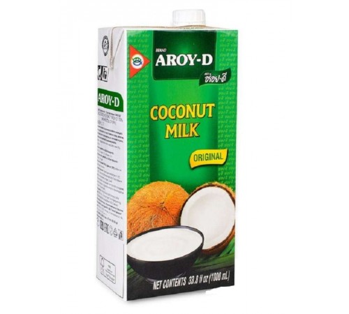 Молоко кокосовое Aroy-D 70% 1 л т/п жирн 17*19%