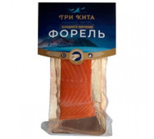 Форель филе-кусок х/к в/у Три кита 150 гр

