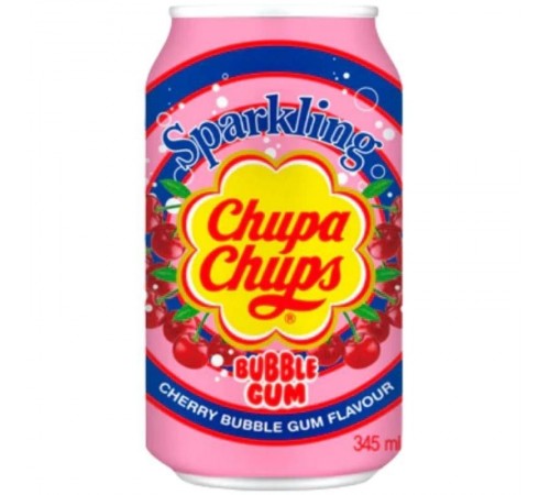 Напиток газированный Вишня Баблгам Чупа Чупс 0,345л