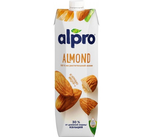Напиток соевый миндальный с кальцием Альпро 1л
