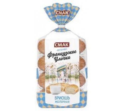 Булочки французские молочные СМАК 120 гр
