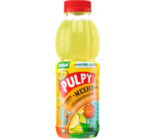 Напиток Палпи Дыня карамбола кактус Добрый 0,45 л