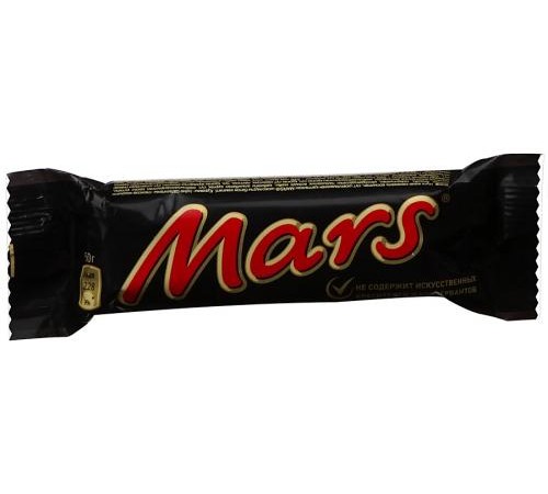 Шоколадный батончик Марс 50г