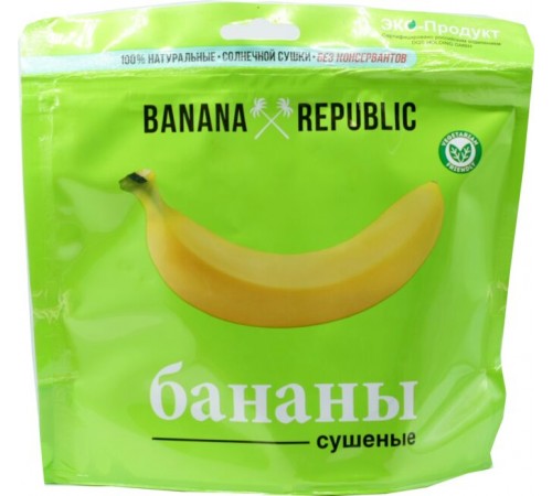 Конфеты Бананы сушеные BANANA REPUBLIC 200гр
