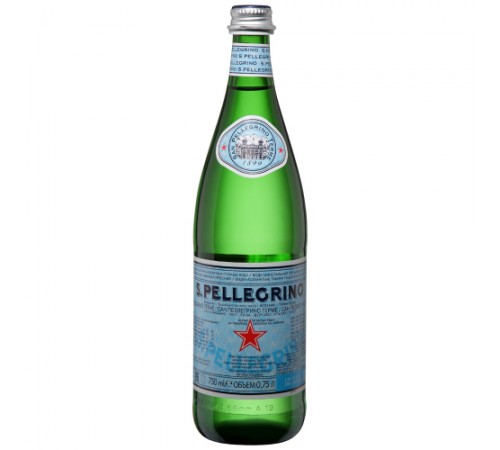 Вода минеральная газированная Сан Пеллегрино 0.75 л
