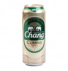 Пиво Чанг светлое 5,0% ж/б 0,5л Тайланд