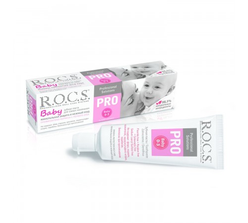 Зубная паста PRO Baby 0-3 лет для малышей R.O.C.S.45гр