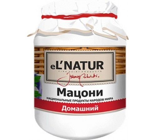 Мацони eL'Natur домашний 3,6% стекло 250 мл
