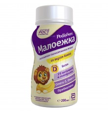 Питание детское Малоежка со вкусом банана PediaSure 200 мл