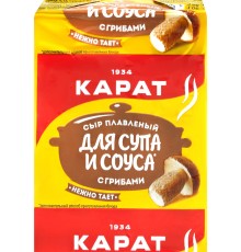 Сыр плавленный с грибами для супа Карат 90гр