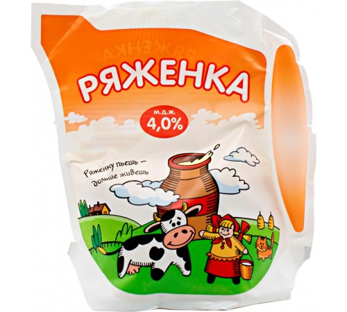 Ряженка Кезский сырзавод 400 г 4%
