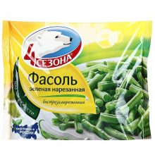 Фасоль стручковая резанная замороженная 4 сезона