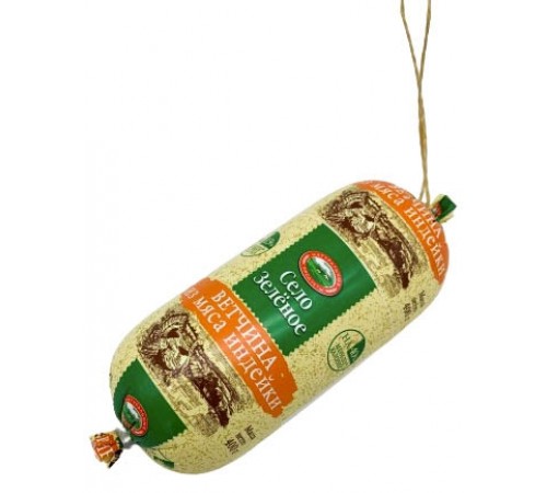 Ветчина вар. из мяса индейки Село Зеленое 400г
