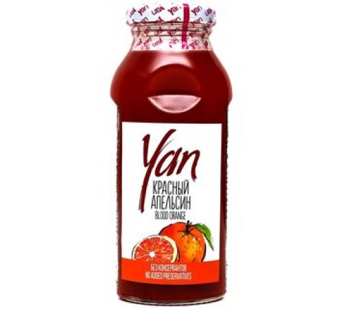 Нектар красный апельсин YAN 0.25л