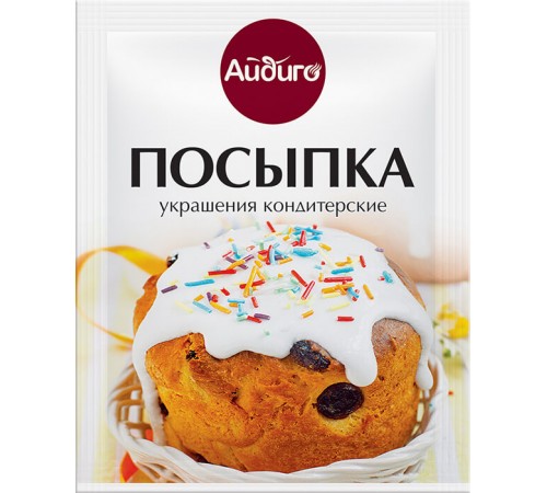 Посыпка кондитерская Айдиго 15гр