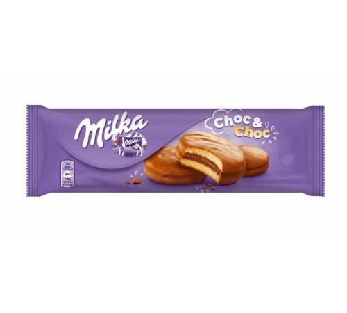 Печенье Choc & Choc MILKA 150гр