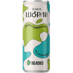 Напиток Б/А "Шорли яблочный" с соком замутненный слабогазированный пастеризованный 330мл