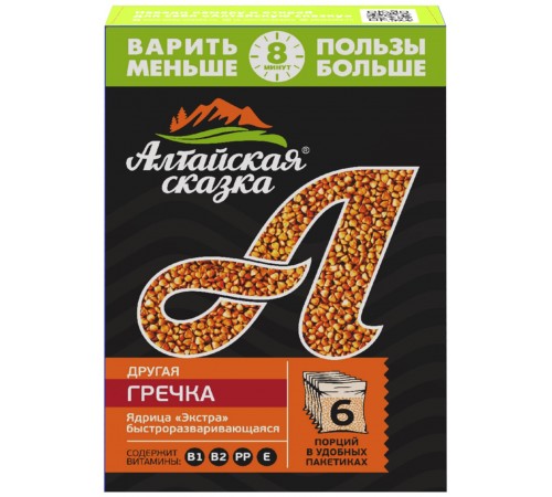 Крупа гречневая Алтайская сказка 400гр
