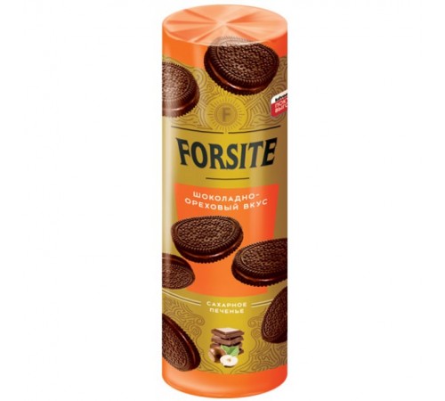 Печенье шоколадно-ореховый вкус Форсайт 208 гр