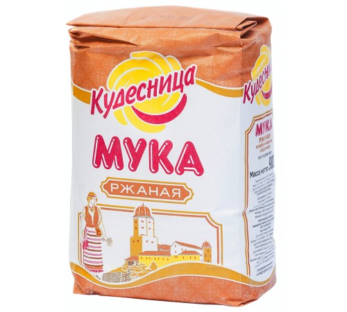 Мука ржаная Кудесница 900г