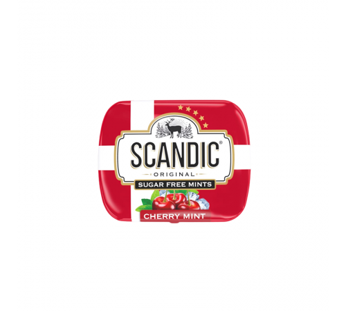 Леденцы Вишня Scandic 14гр