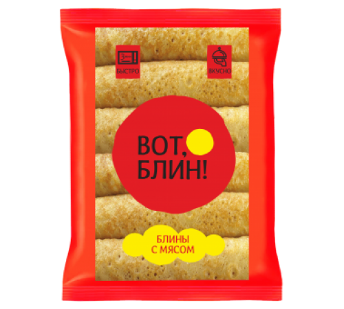 Блины с мясом Вот, Блин! 360г
