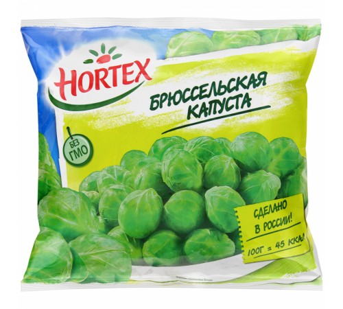Брюссельская капуста замороженная Hortex 400г
