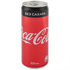 Напиток газированный Кока-Кола зеро 0,33л