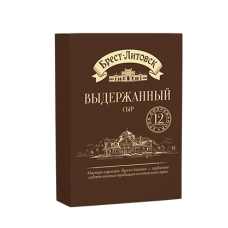 Сыр твердый Выдержанный Брест-Литовск 200 г 45%