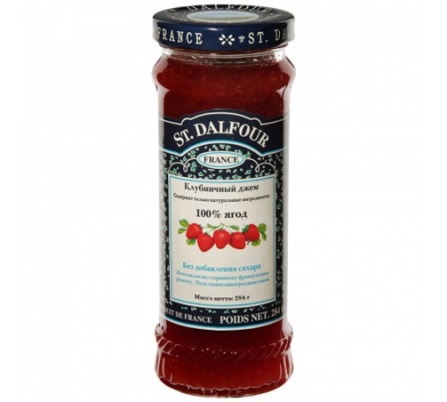 Джем клубника  St.Dalfour 284г
