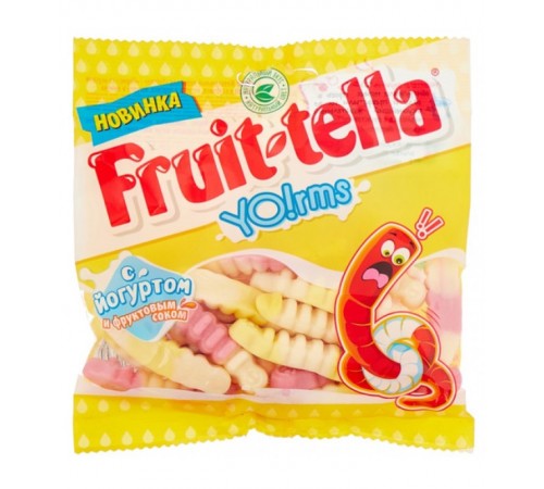 Мармелад Йогуртовые червячки Фрутелла 138гр