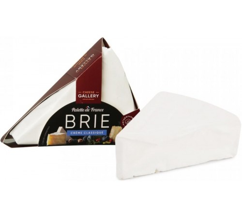 Сыр Бри Крэм Классик мягкий с белой плесенью 125гр 50%

