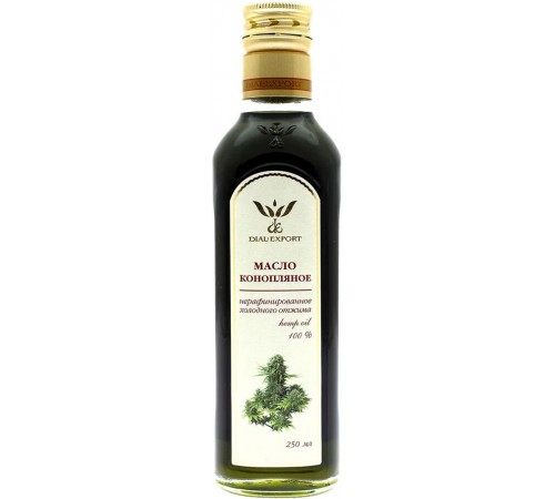 Масло конопляное Диал экспорт 250 мл

