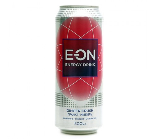 Напиток энергетический Гранат-Имбирь Е-ОН 0,45 л